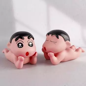 1 шт., подставка для мобильного телефона Crayon Shin-Chan, настольный держатель для телефона, милый мультяшный планшет, украшение для дома, игрушки