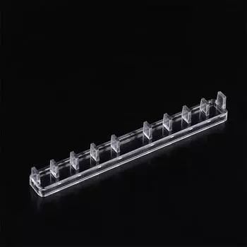 1 шт., подставка для ногтей, демонстрационная стойка, акриловая, демонстрационная полка, инструмент для дизайна ногтей, пластина для ногтей