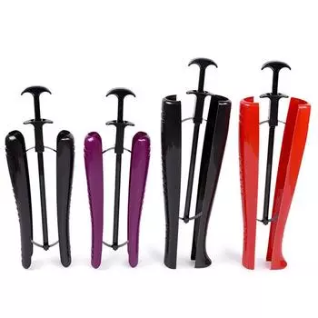 1 шт. подставка для обуви держатель с ручкой женская обувная стойка распорка для обуви практичная стойка чёрный