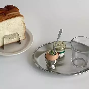 1 шт. подставка для яиц, украшение для домашнего стола, подставка для яиц из нержавеющей стали, инструменты для завтрака, подставка для яиц, столовая посуда, вареные всмятку 3,7x4,7x4,8 см серебряный