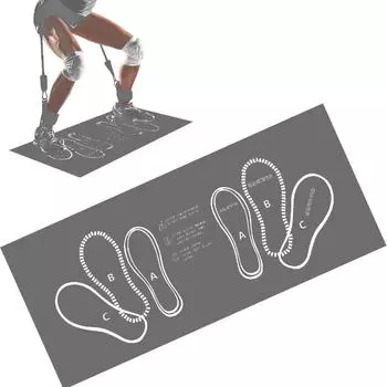 1 шт. подставка для статического приседания и подушка для глубокого приседания для улучшения упражнений на ягодицы-эффективно поднимает ноги и ягодицы, идеально подходит для йоги, пилатеса и спорта 80*35CM серый