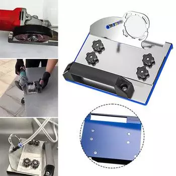 1 шт. Подставка для угловой шлифовальной машины, держатель для шлифовальной машины, 100, стойка для снятия фаски с плитки под углом 45°