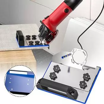 1 шт. Подставка для угловой шлифовальной машины, держатель для шлифовальной машины, 100, стойка для снятия фаски с плитки под углом 45°