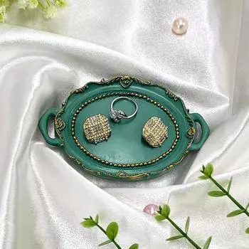 1 шт., подставка для ювелирных изделий, ожерелье, серьги, декор, аксессуары, круглый поднос для хранения домашнего декора в скандинавском стиле