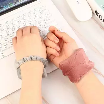 1 шт., подставка для запястья мыши, мягкая, высокоэластичная, облегчающая боль, поддерживающая подушка для запястья, носимая подушка для мыши для ноутбука, компьютерные аксессуары серый