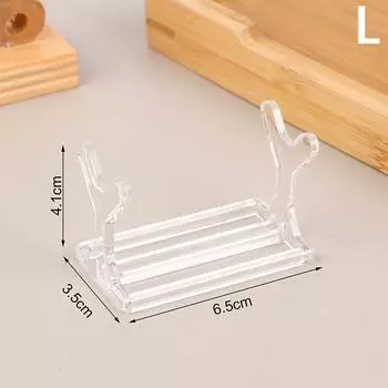 1 шт., подставки для демонстрации рыболовных приманок, пластиковые декоративные приманки, стойка для полки, стойка для рыболовного магазина, прочный держатель для приманок L