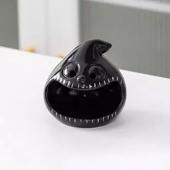 1 шт. Подсвечник Украшения Настольное украшение Призрак Тыква Летучая мышь Многофункциональная Пепельница Украшение Милый Керамический Подсвечник