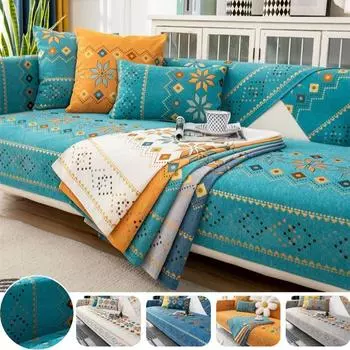 1 шт., подушка для дивана в стиле бохо, противоскользящий пылезащитный чехол для дивана, чехол для дивана Four Seasons Pets Anti-Ccratches для гостиной XS 45x45cm 1pc