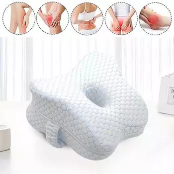 1 шт. Подушка для колена, подушка для сна на боку, ортопедическая подушка для ног в форме бабочки, подушка для сна, пена с эффектом памяти