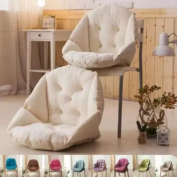 1 шт. Подушка для офисного кресла Four Seasons универсальная подушка для спинки, цельная утолщенная зимняя подушка для кресла 40x48/48x52 см 40x48cm