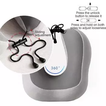 1 шт. Подушка для путешествий с медленным отскоком, U-образная подголовник, поддержка шеи, подушка для сна, дорожная подушка в виде самолета с рисунком из пены с эффектом памяти розовый