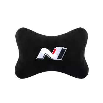 1 шт. подушка для шеи автомобиля, эластичная хлопковая подушка для сиденья, поддержка головы, защита для шеи чёрный