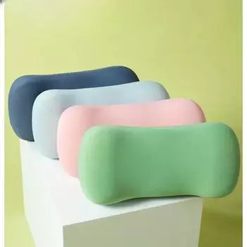 1 шт. подушка для спинки офисного кресла с эффектом памяти, поясничная поддержка, поясничная поддержка для офиса, малоподвижный артефакт, поясничная подушка