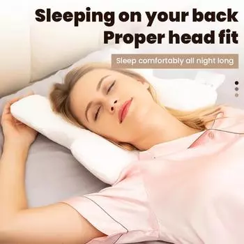 1 шт. Подушка для взрослых пар из хлопка с эффектом памяти, медленный отскок, против онемения рук, домашняя подушка для пар, автомобильная подушка, подушка для защиты шеи белый