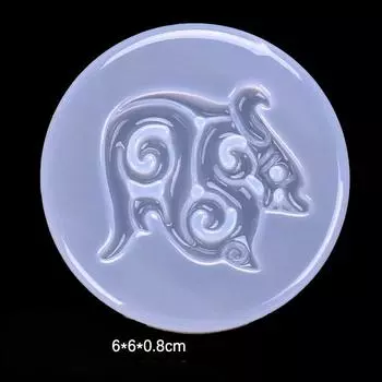 1 шт. Подвеска для ожерелья Силиконовая форма Брелок Серьги DIY Изготовление ювелирных изделий Поделки Литьевая форма