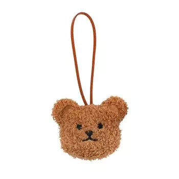 1 шт. Подвеска на рюкзак, аксессуары для животных, подвеска в виде маленького медведя, плюшевая подвеска, именная подвеска