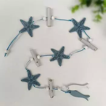 1 шт., подвеска в виде деревянной парусной лодки с изображением морского ветра, морской звезды, гребешка, маленькой рыбки, креативная подвеска для украшения дома, настенная подвеска