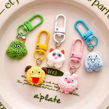 1 шт. подвеска в виде маленького монстра из смолы, украшение в виде монстра своими руками, милое