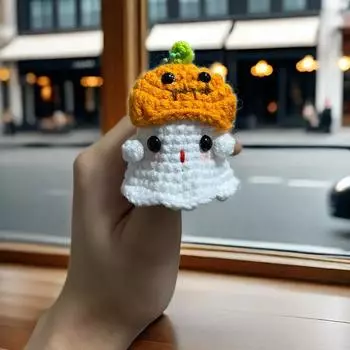 1 шт. Подвески на сумку на Хэллоуин Подарки Милая ручная работа пряжа крючком кукла брелок