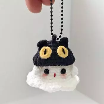1 шт. Подвески на сумку на Хэллоуин Подарки Милая ручная работа пряжа крючком кукла брелок