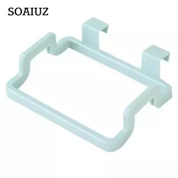 1 шт. подвесной держатель для мешка для мусора, органайзер для мешка для мусора, портативный держатель для мусора в шкафу, кухонные гаджеты зелёный