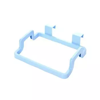 1 шт. подвесной держатель для мусорного мешка, мусорная стойка, шкаф для хранения, вешалка для тряпок, мусорное ведро, кухонные принадлежности, гаджет синий