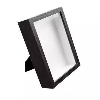 1 шт. Полая 3 см Рамка для сухого коллажа ручной работы DIY Современная простая деревянная фоторамка Художественный стиль Прямоугольная Хранение сухоцветов