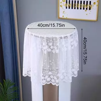 1 шт. полиэстеровый чехол для кондиционера современный и простой чехол для кондиционера кружевное украшение разные стили