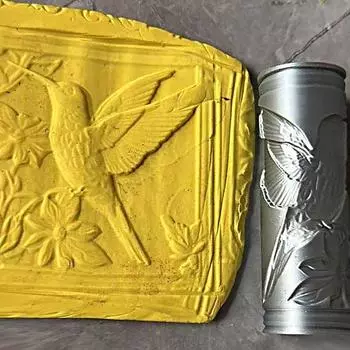 1 шт. полимерная глина с молотковой текстурой, глиняный ролик, ручная работа, цветочный узор, гончарные инструменты, доступны несколько вариантов