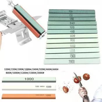 1 шт., полировка, белая заточка, высокая твердость, квадратный корундовый точильный камень, шлифовальный песок, масляный камень 120#