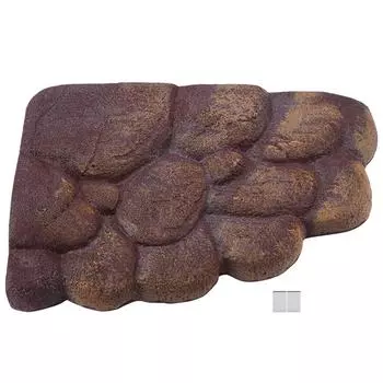 1 шт. полиуретановая пена черепаха магнитный греющийся плавающий остров для полуводных животных(НС?79)