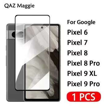 1 шт. Защитное стекло с полным покрытием для Google Pixel 10 9 8A 8 Pro XL Пленка-защитное стекло для экрана Google Pixel 8