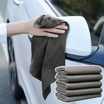 1 шт., полотенце для протирки стекла, зеркала, автомногоразовые тряпки для мытья, плотная салфетка для чистки, волшебная кухонная микрофибра 20x25cm