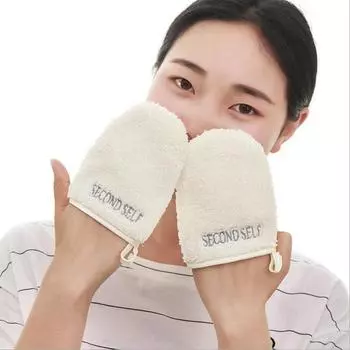 1 шт., полотенце для снятия макияжа, очищающее полотенце для лица, многоразовая ткань для удаления лица, бежевого цвета бежевый