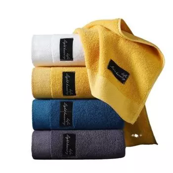 1 шт. Полотенце из хлопка класса А, длинноволокнистый хлопок, утолщенное бытовое полотенце для взрослых, полотенце для ванной комнаты в отеле, полотенце из хлопка класса А, многоцелевые полотенца для использования 35*35cm