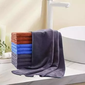 1 шт. Полотенце впитывающее для парикмахерской, для сухих волос, 30x70 см, утолщенное, для салона красоты, СПА, платок из микрофибры