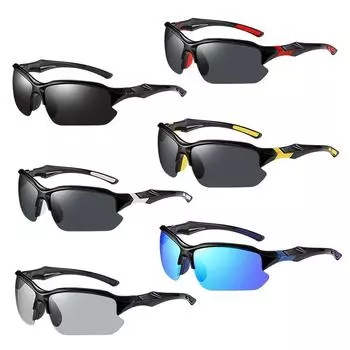 1 шт. поляризованные солнцезащитные очки для активного отдыха с защитой от ультрафиолета, спортивные очки для мужчин и женщин, для бега, рыбалки, вождения, походов, солнцезащитные очки
