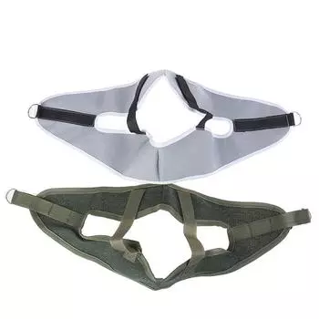 1 шт. пояс для шейного вытяжения, растягивающий пояс для шеи, фиксирующий ремень для растяжки позвонков серый