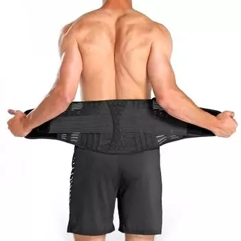 1 шт. пояснично-крестцовый поддерживающий пояс для мужчин и женщин, которые поднимают межпозвоночный ишиас M