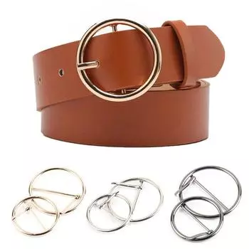1 шт. поясной ремень с круглой пряжкой, регулировка ремня, металлические аксессуары для одежды, инструмент для затягивания одного штифта 30MM