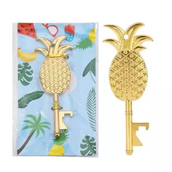 1 шт. портативная металлическая открывалка для бутылок в форме ананаса открывалка для пива