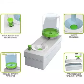 1 шт. портативная многофункциональная шайба для кистей для рисования/макияжа для акриловой акварели