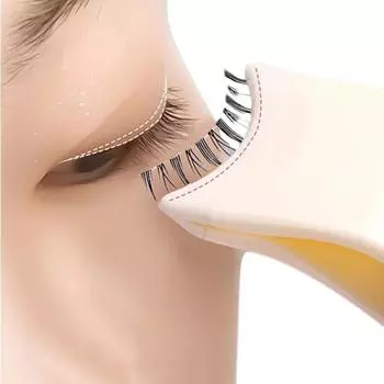 1 шт. Портативный аппликатор для накладных ресниц, пинцет, инструменты для макияжа глаз для полных полосок ресниц и сегментированных ресниц