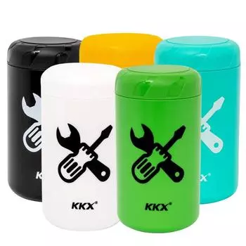 1 шт. Портативный чайник, контейнер для хранения инструментов, ящик для хранения инструментов для ремонта велосипеда, оборудование для верховой езды (Без инструментов и принадлежностей) жёлтый