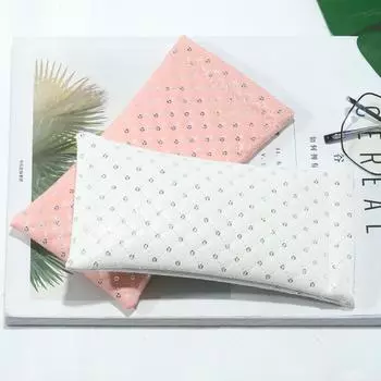 1 шт. портативный чехол для хранения очков, модная сумка для солнцезащитных очков, чехол для очков из искусственной кожи, кошелек для мобильного телефона, чехол для хранения чёрный