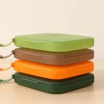 1 шт. портативный мини-квадратный ящик для хранения