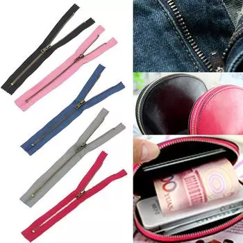 1 шт., портновские швейные аксессуары, медная застежка-молния с зубцами, автоматический замок, 3 #, застежка-молния для джинсов, закрытые молнии 20 см красный
