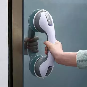 1 шт. поручни для ванной комнаты, супер сильная ручка на присоске, защитная ручка, поручень серый