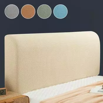 1 шт. постельное белье все включено дизайн защита изголовья кровати минимализм чехлы на спинку однотонная ткань домашняя обстановка 150cm*60cm кофейный