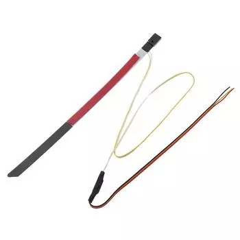 1 шт., поворотники для вилки мотоцикла, янтарные светодиодные полосы для чистого индивидуального вида